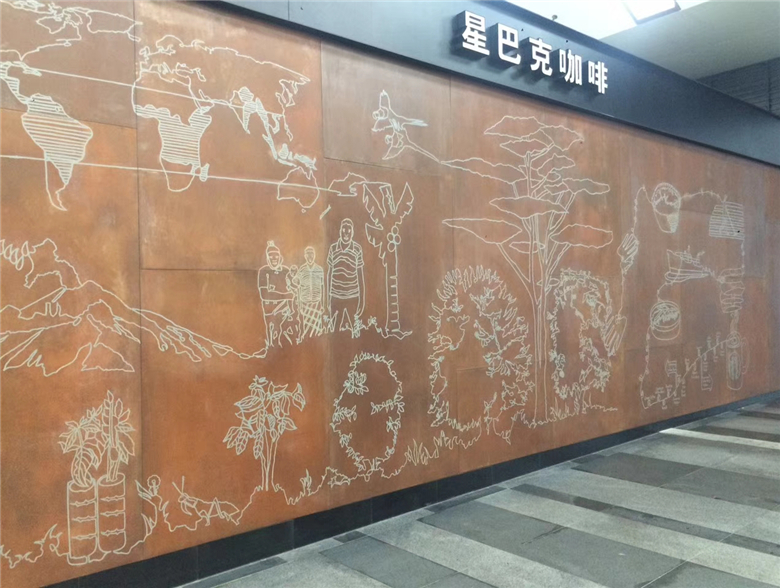 南雄耐候钢幕墙