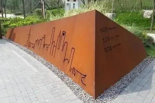 南雄耐候钢挡土墙